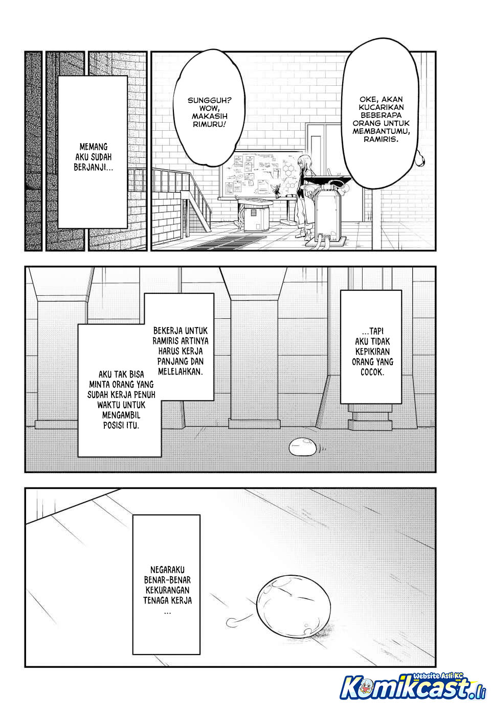 Tensei Shitara Slime Datta Ken Chapter 134 Bahasa Indonesia