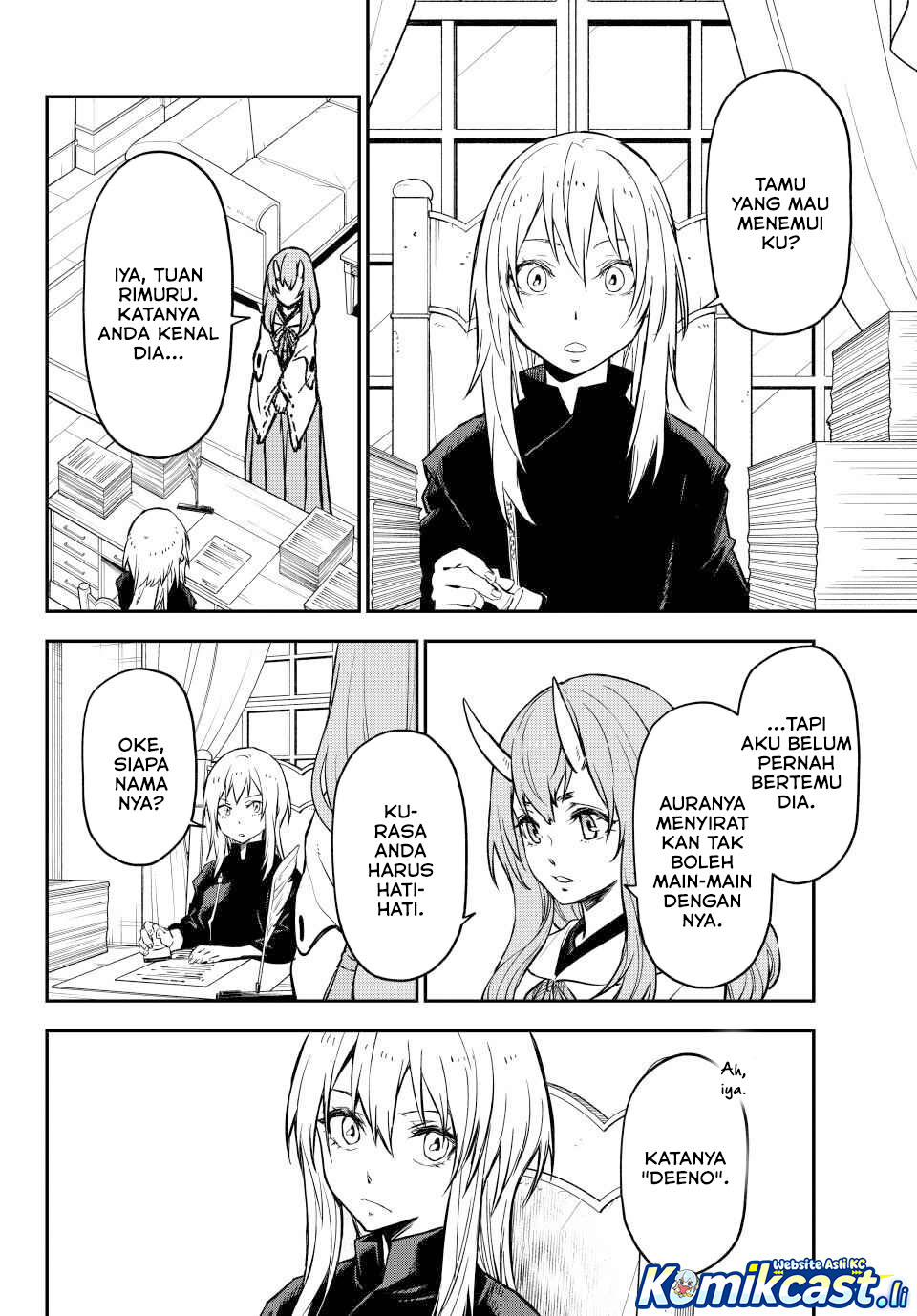 Tensei Shitara Slime Datta Ken Chapter 134 Bahasa Indonesia