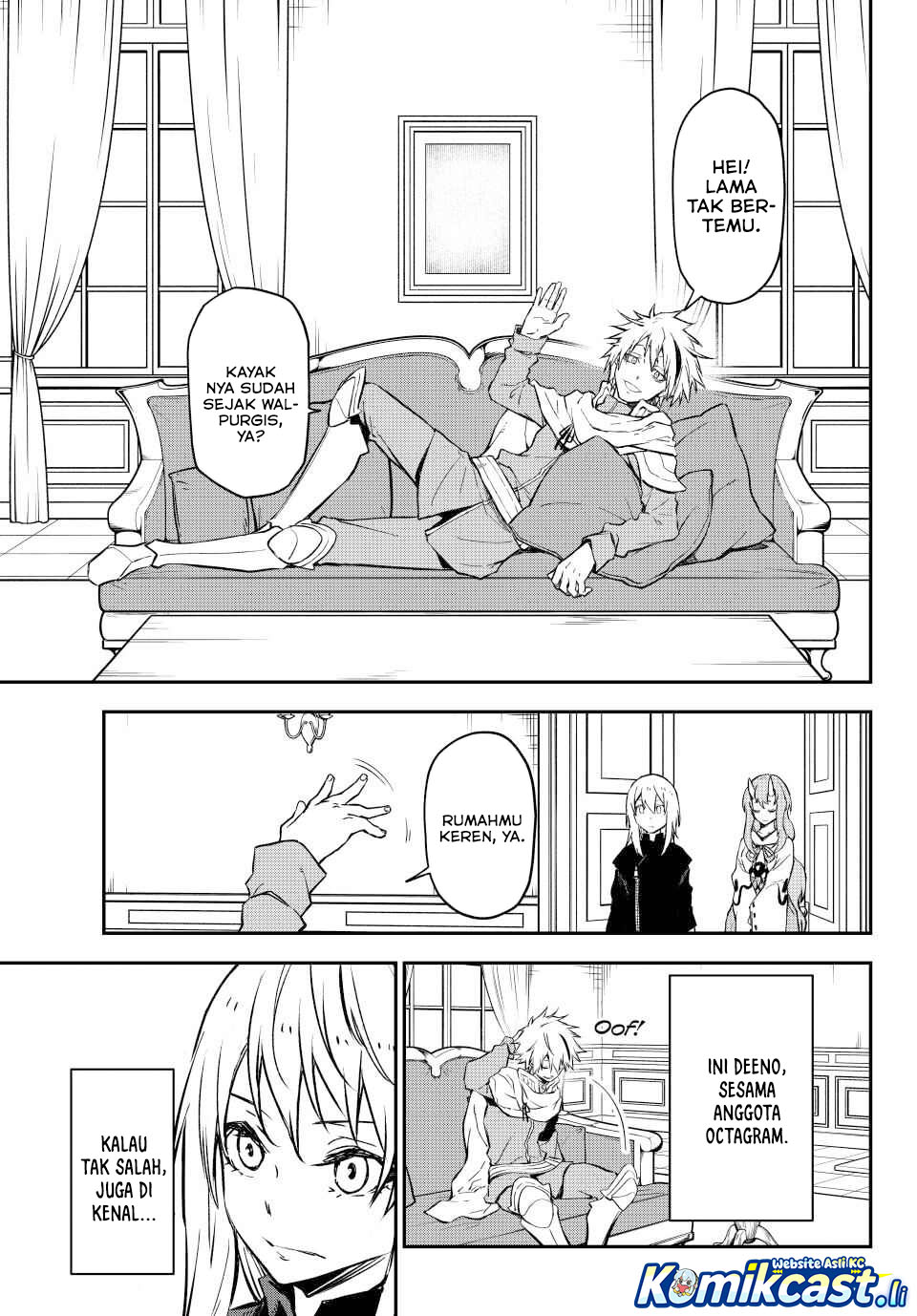 Tensei Shitara Slime Datta Ken Chapter 134 Bahasa Indonesia