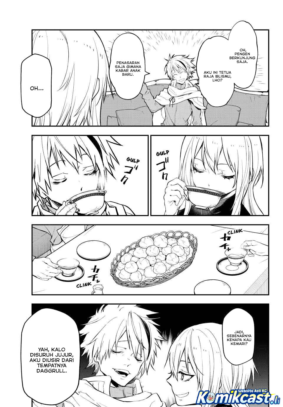 Tensei Shitara Slime Datta Ken Chapter 134 Bahasa Indonesia