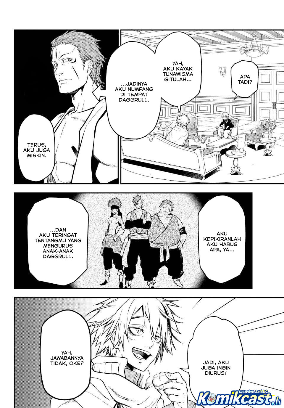 Tensei Shitara Slime Datta Ken Chapter 134 Bahasa Indonesia