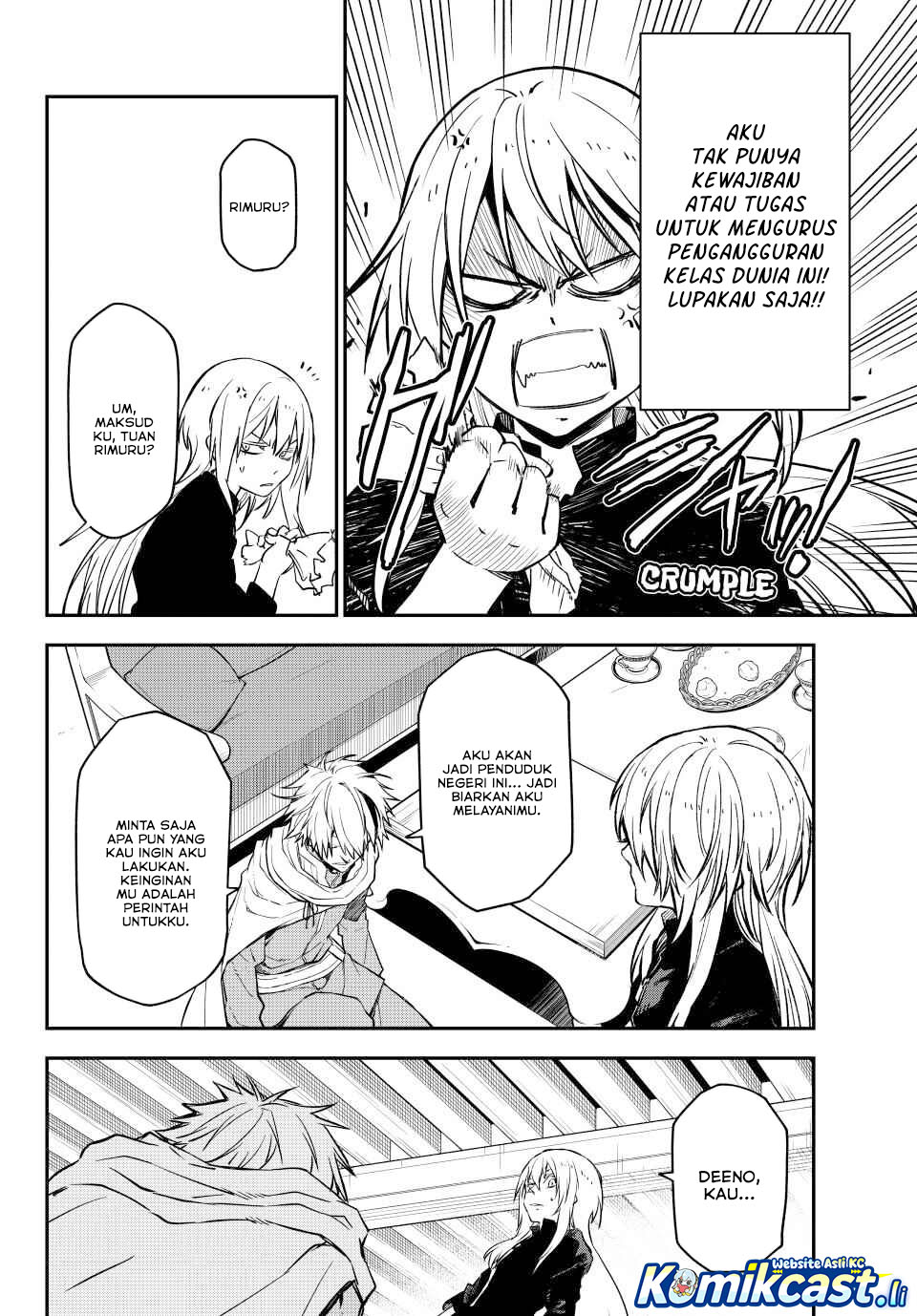Tensei Shitara Slime Datta Ken Chapter 134 Bahasa Indonesia