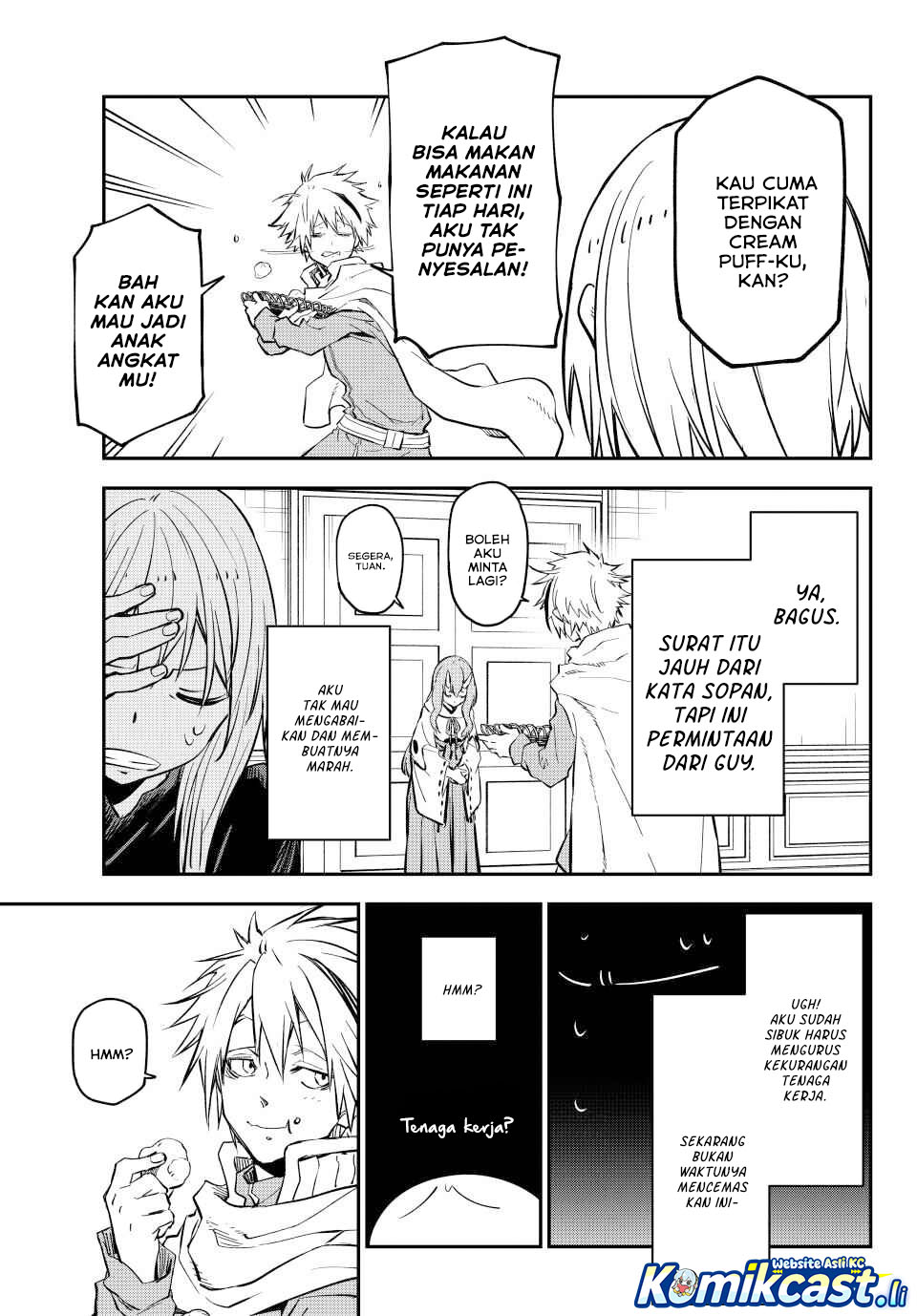 Tensei Shitara Slime Datta Ken Chapter 134 Bahasa Indonesia