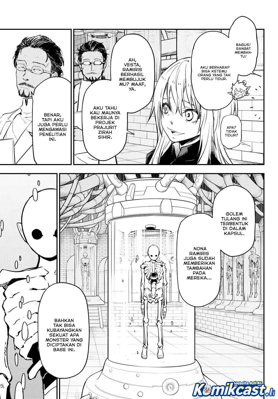 Tensei Shitara Slime Datta Ken Chapter 134 Bahasa Indonesia