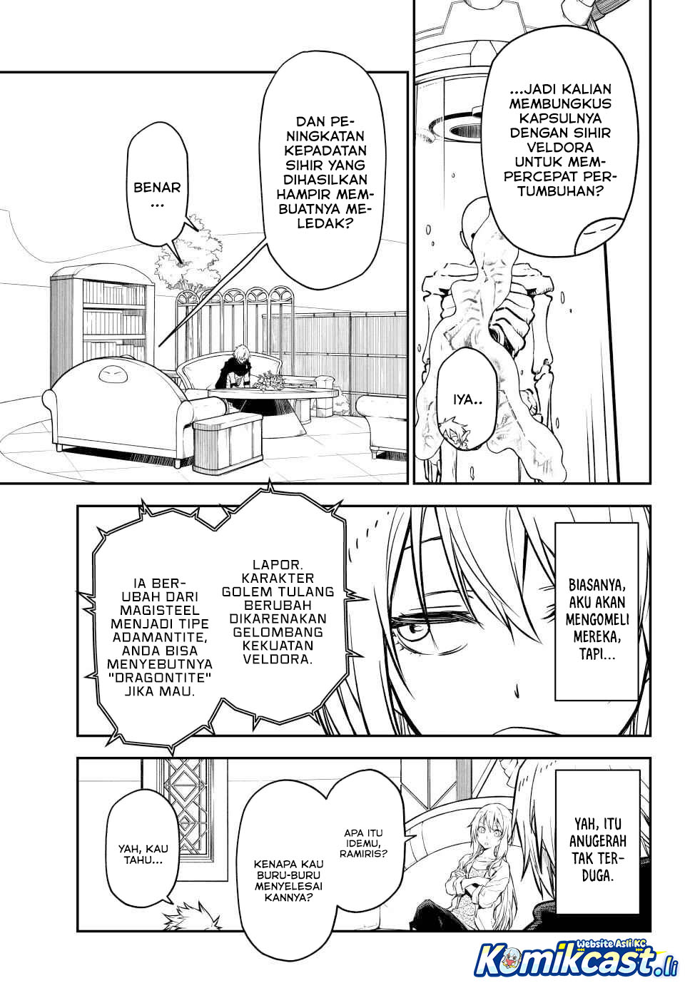 Tensei Shitara Slime Datta Ken Chapter 134 Bahasa Indonesia