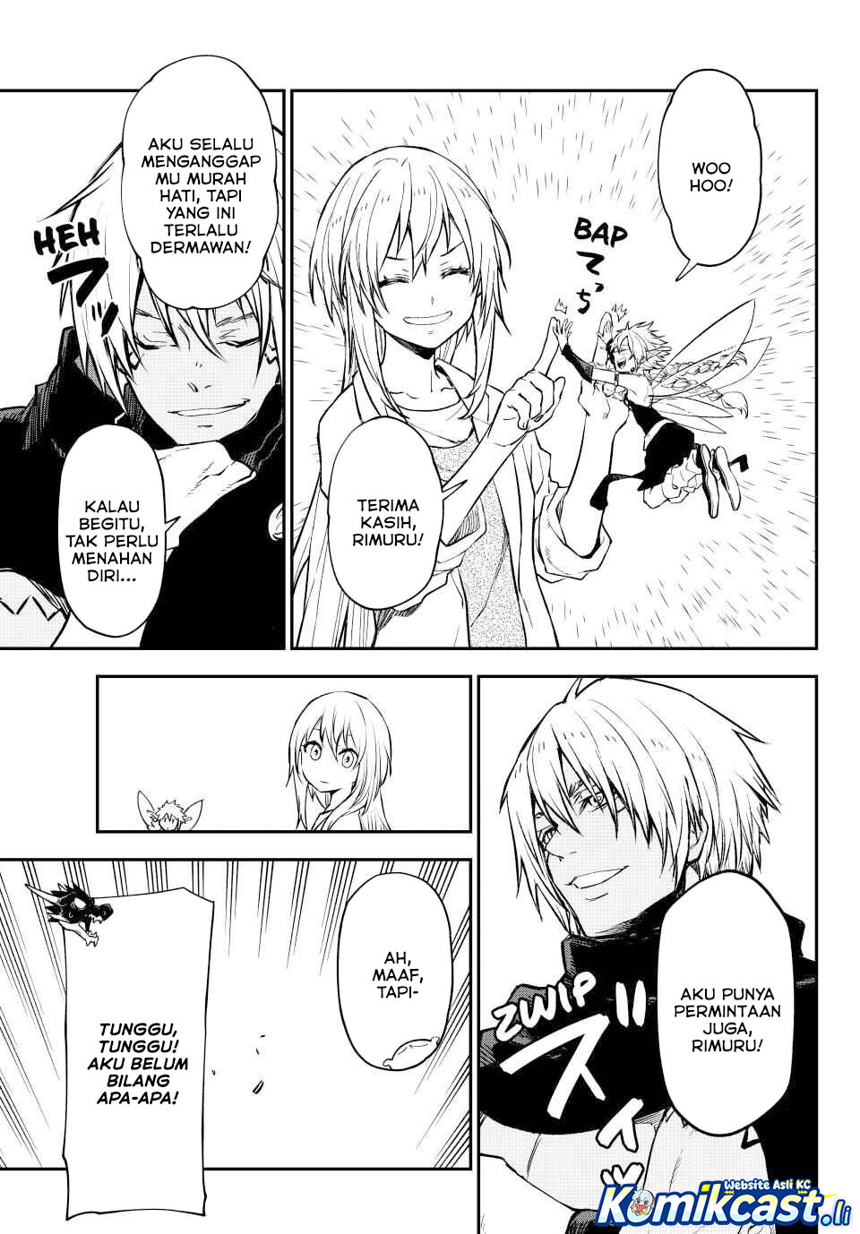 Tensei Shitara Slime Datta Ken Chapter 134 Bahasa Indonesia