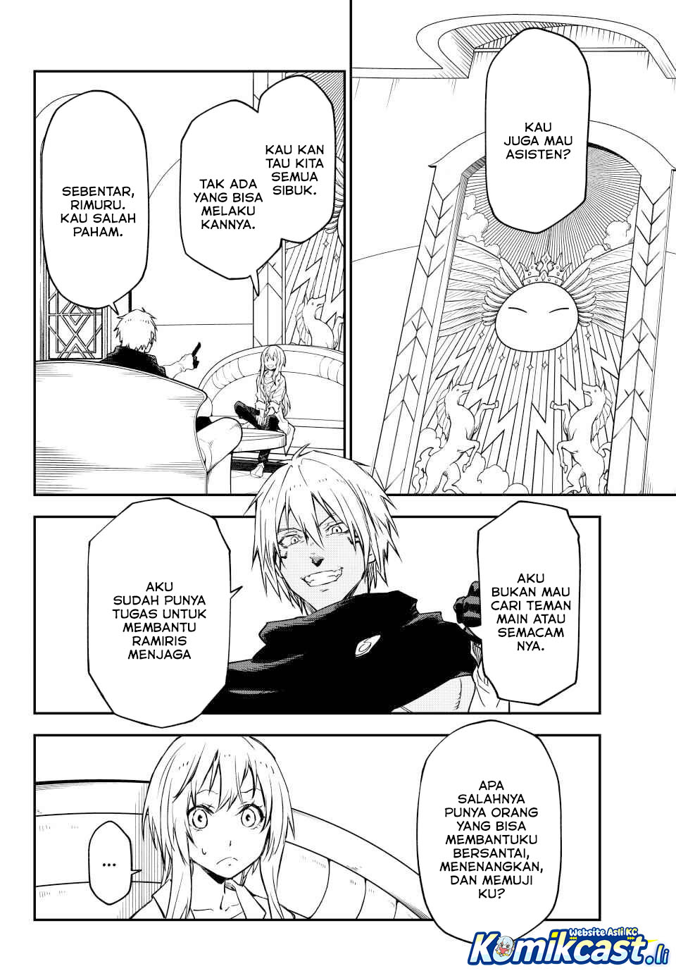 Tensei Shitara Slime Datta Ken Chapter 134 Bahasa Indonesia