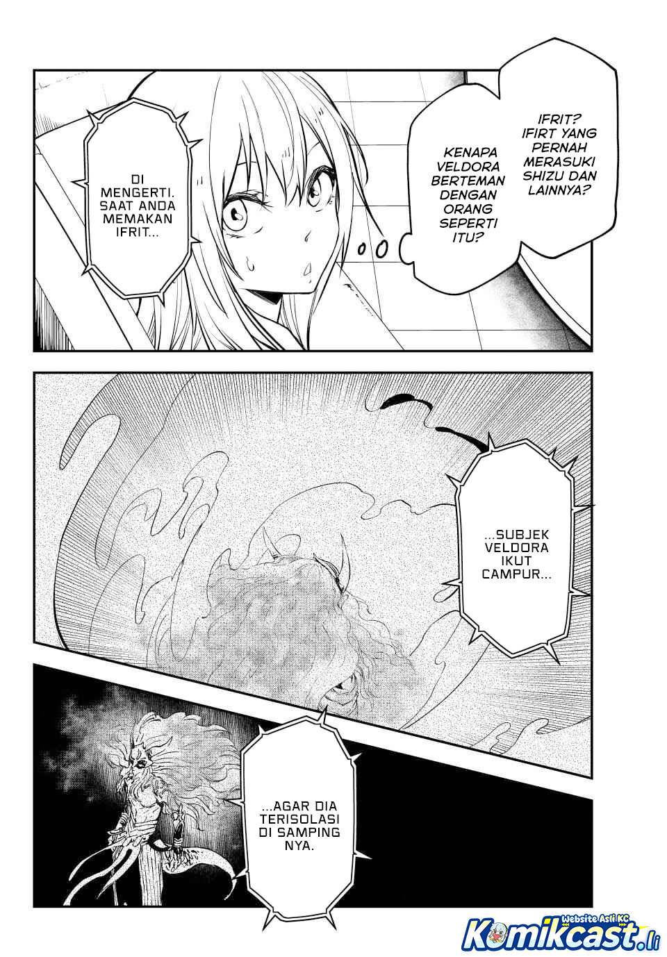 Tensei Shitara Slime Datta Ken Chapter 134 Bahasa Indonesia