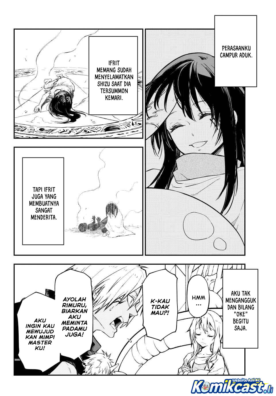 Tensei Shitara Slime Datta Ken Chapter 134 Bahasa Indonesia