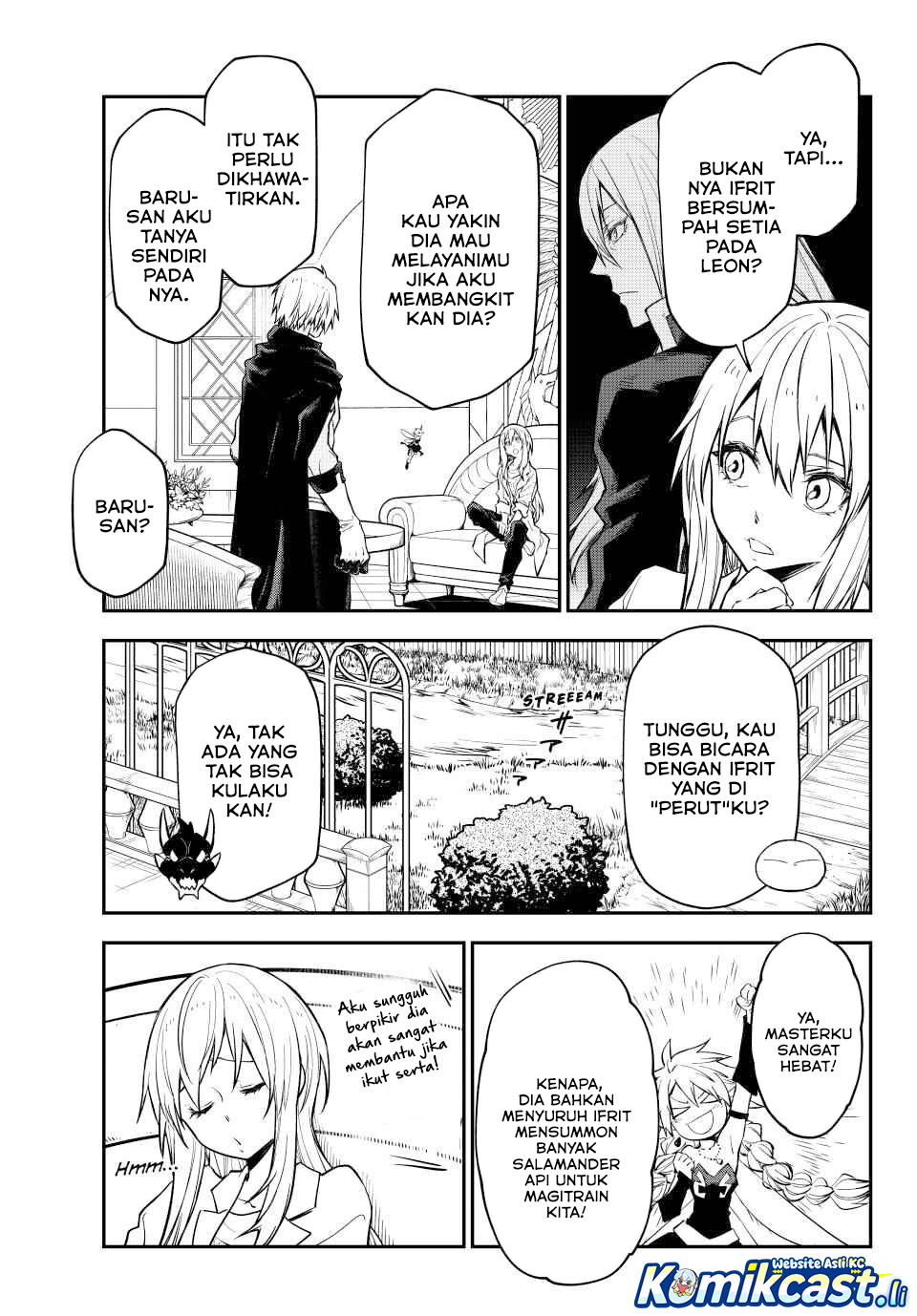 Tensei Shitara Slime Datta Ken Chapter 134 Bahasa Indonesia