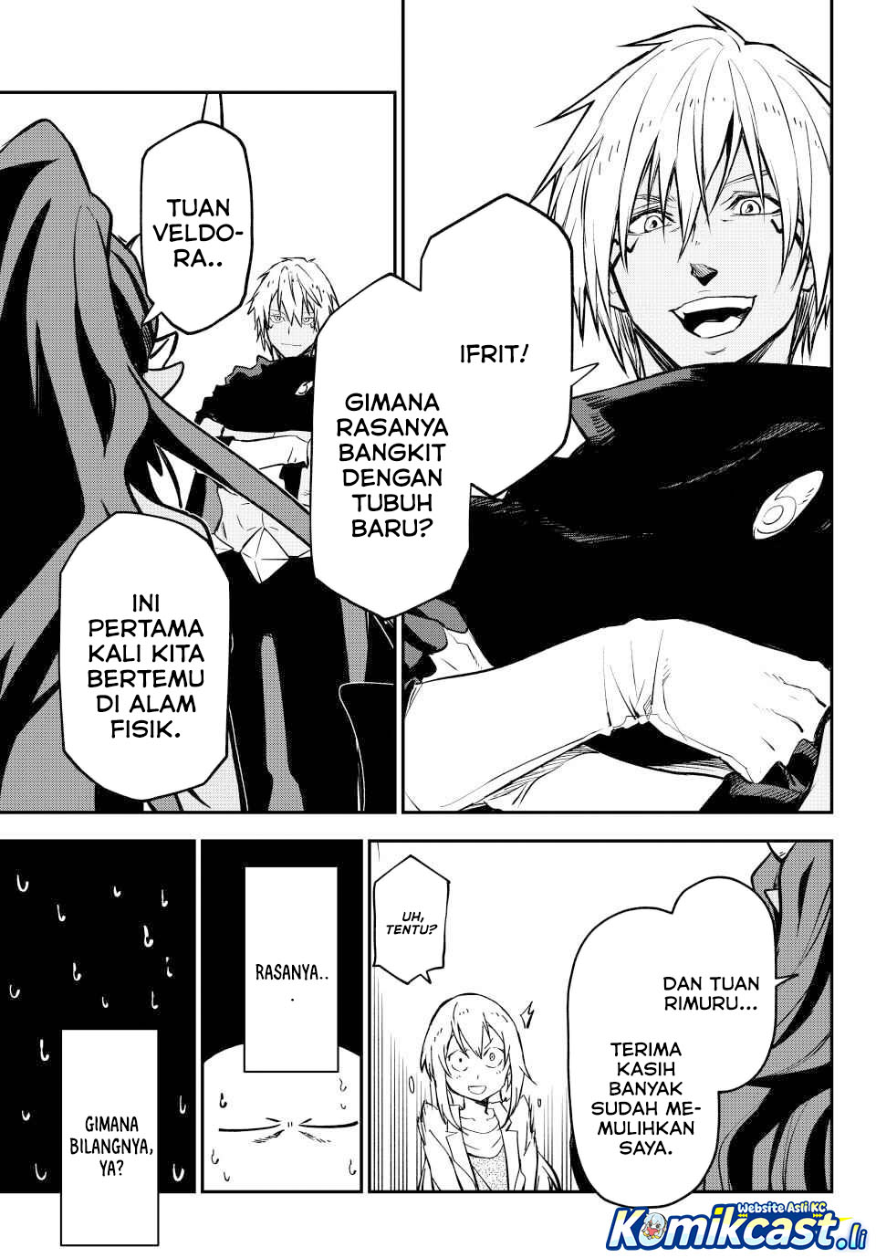 Tensei Shitara Slime Datta Ken Chapter 134 Bahasa Indonesia