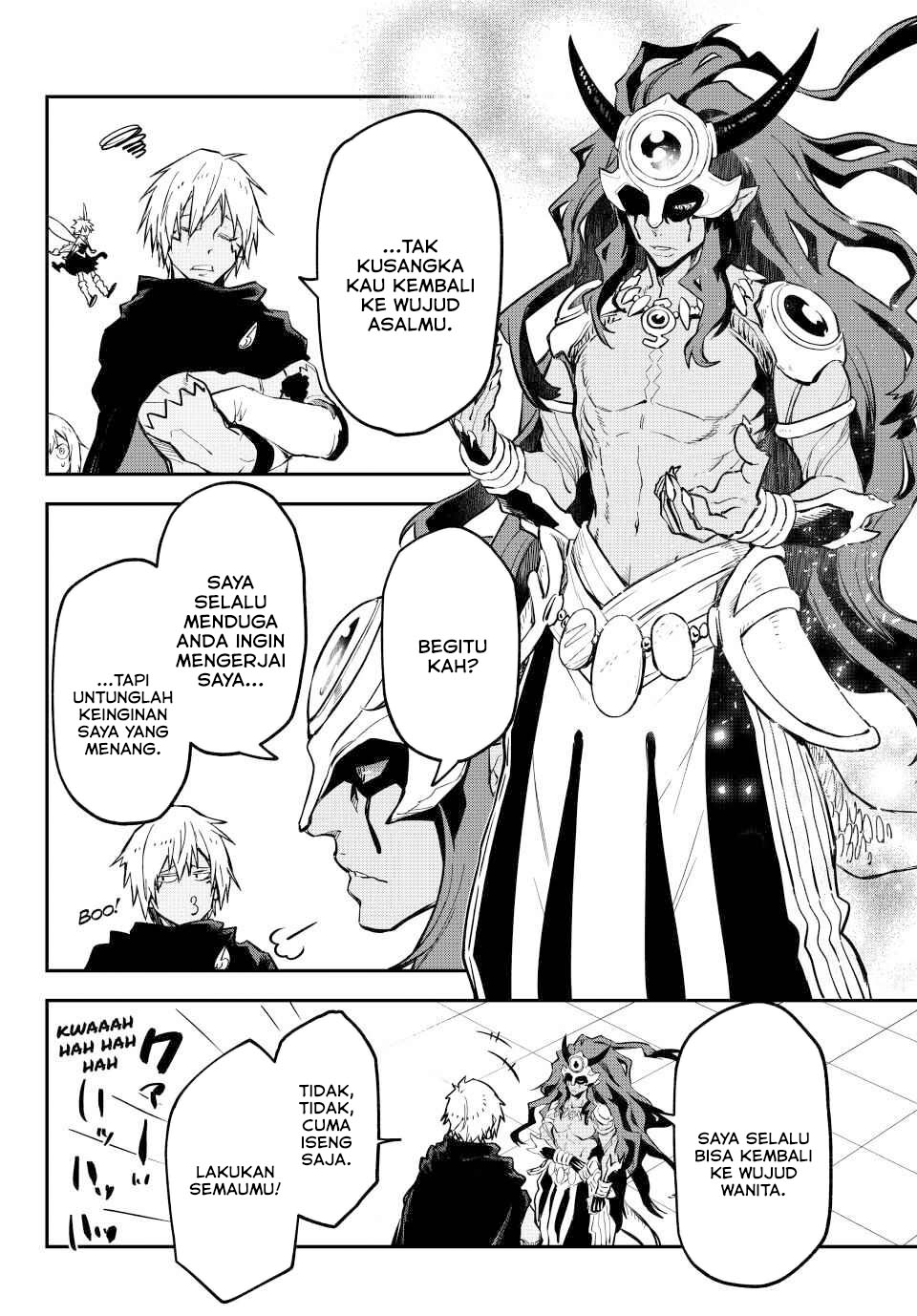Tensei Shitara Slime Datta Ken Chapter 134 Bahasa Indonesia