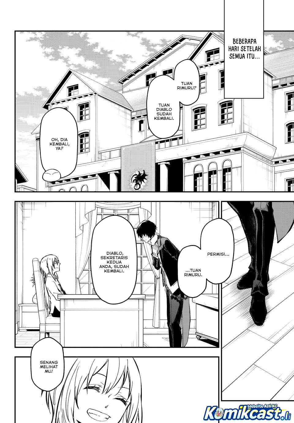 Tensei Shitara Slime Datta Ken Chapter 134 Bahasa Indonesia