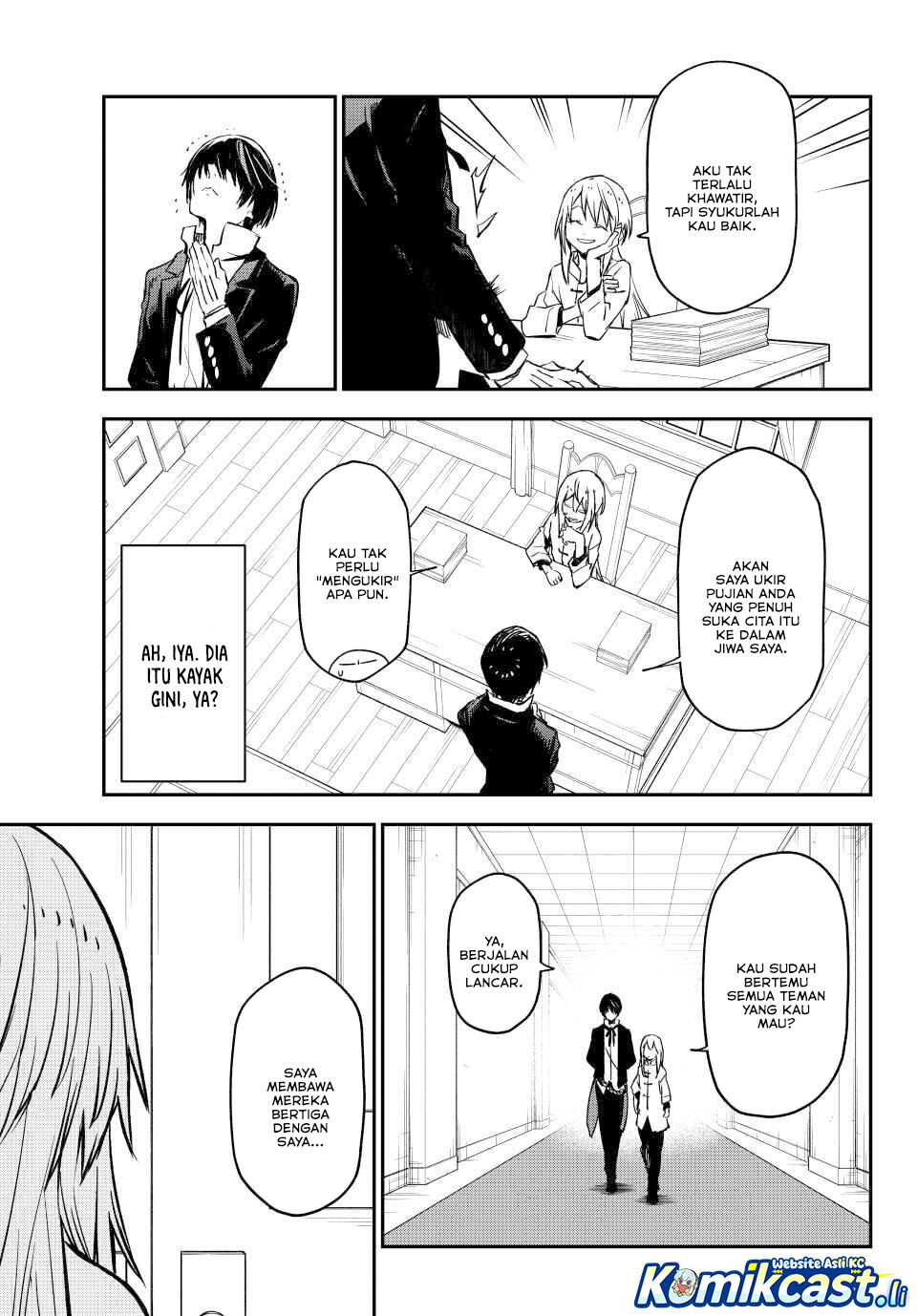 Tensei Shitara Slime Datta Ken Chapter 134 Bahasa Indonesia