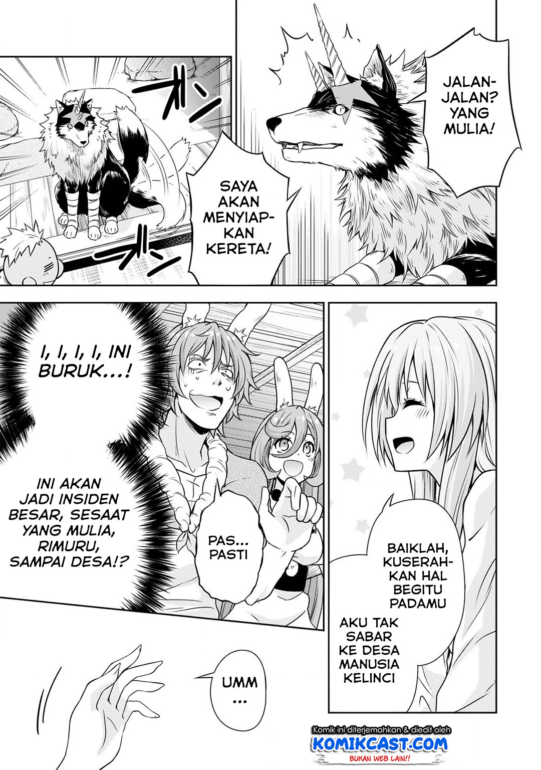 Tensei Shitara Slime Datta Ken: Mamono no Kuni no Arukikata chapter 37