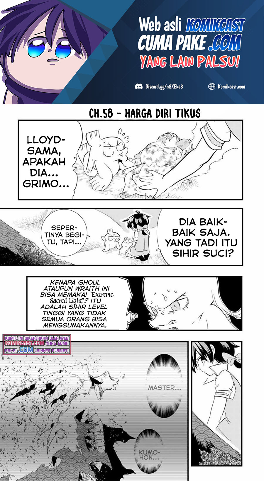 Tensei Shitara dai Nana Ouji dattanode, Kimamani Majutsu o Kiwamemasu chapter 58