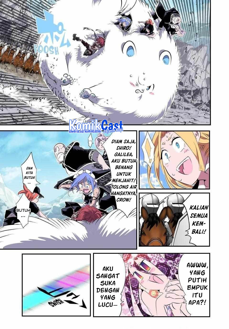 Tensei Shitara dai Nana Ouji dattanode, Kimamani Majutsu o Kiwamemasu chapter 182