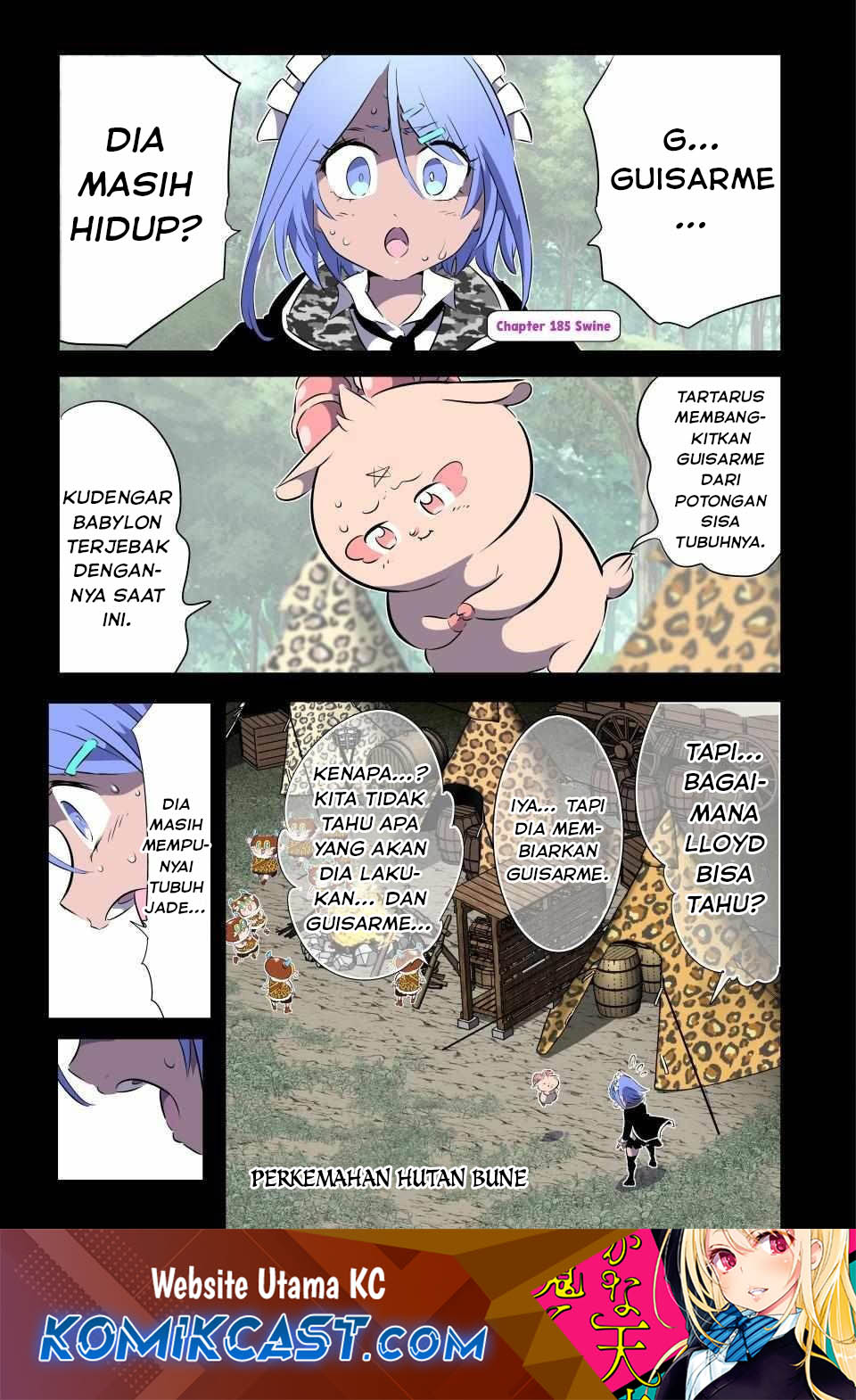 Tensei Shitara dai Nana Ouji dattanode, Kimamani Majutsu o Kiwamemasu chapter 185