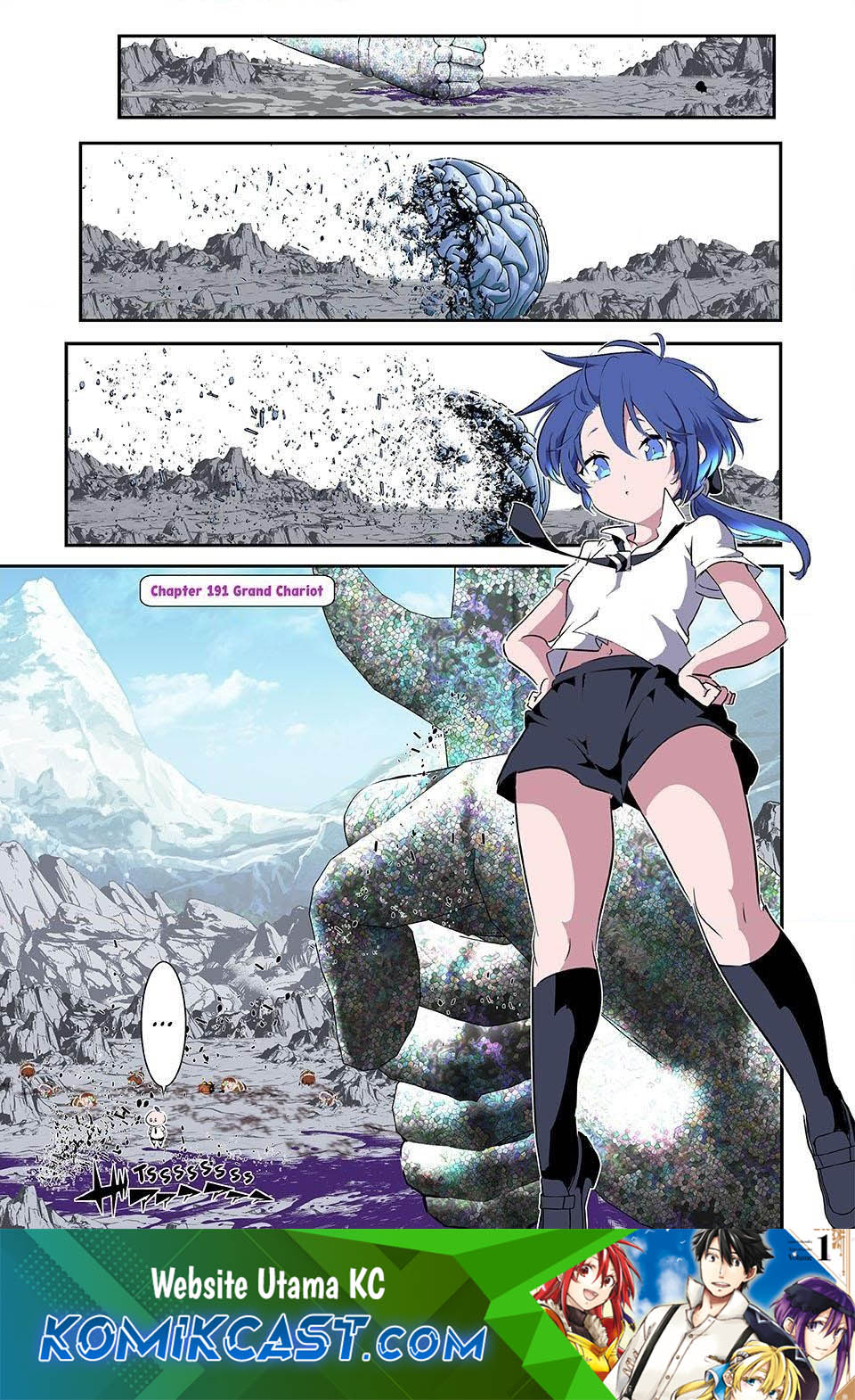Tensei Shitara dai Nana Ouji dattanode, Kimamani Majutsu o Kiwamemasu chapter 191
