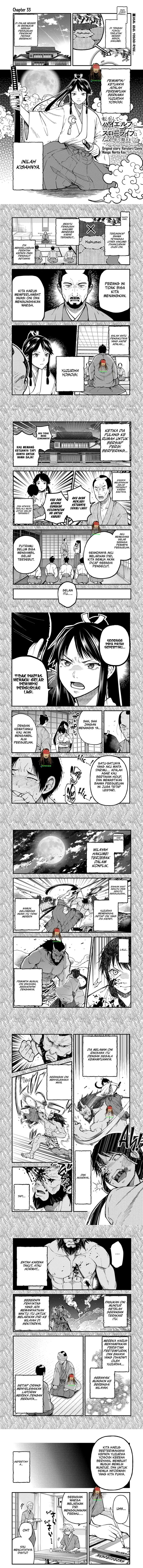 Tensei Shite High Elf ni Narimashitaga, Slow Life wa 120-nen de Akimashita Chapter 33 Bahasa Indonesia