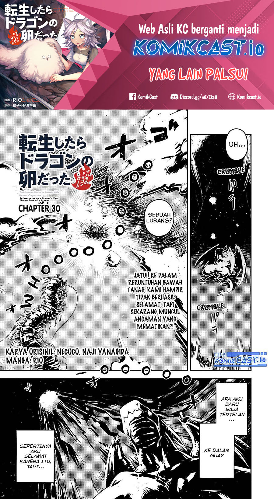 Tensei shitara Dragon no Tamago datta: Saikyou Igai Mezasanee chapter 30