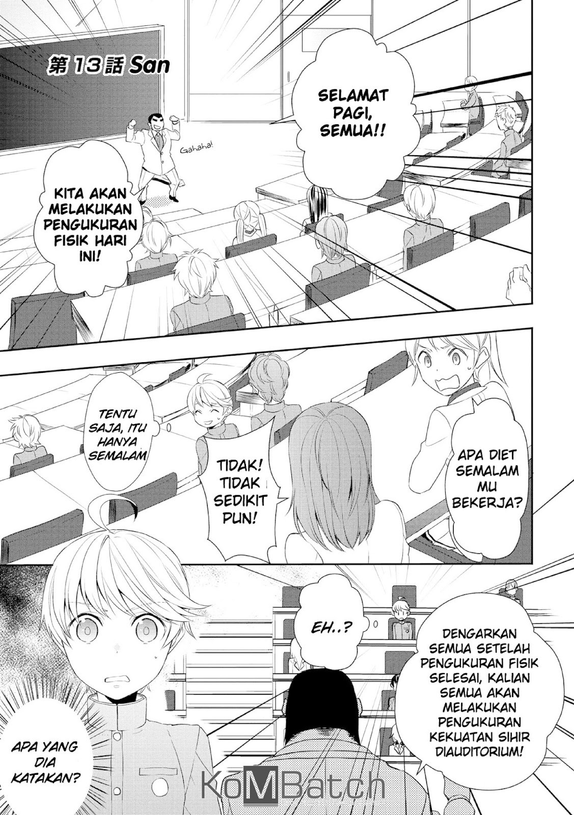 Tenseishichatta yo Chapter 13 Bahasa Indonesia