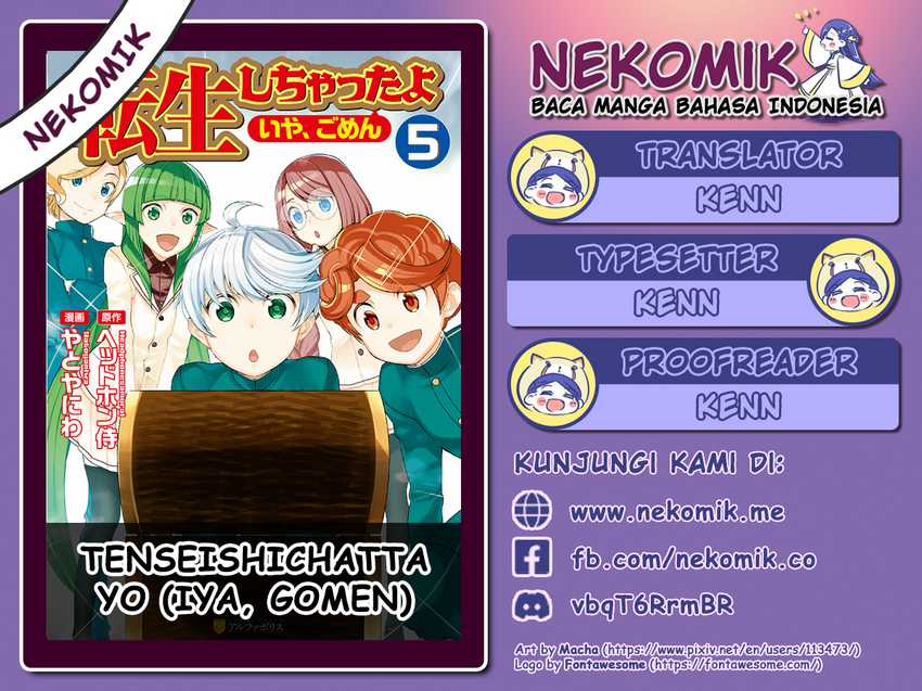 Tenseishichatta yo Chapter 40 Bahasa Indonesia