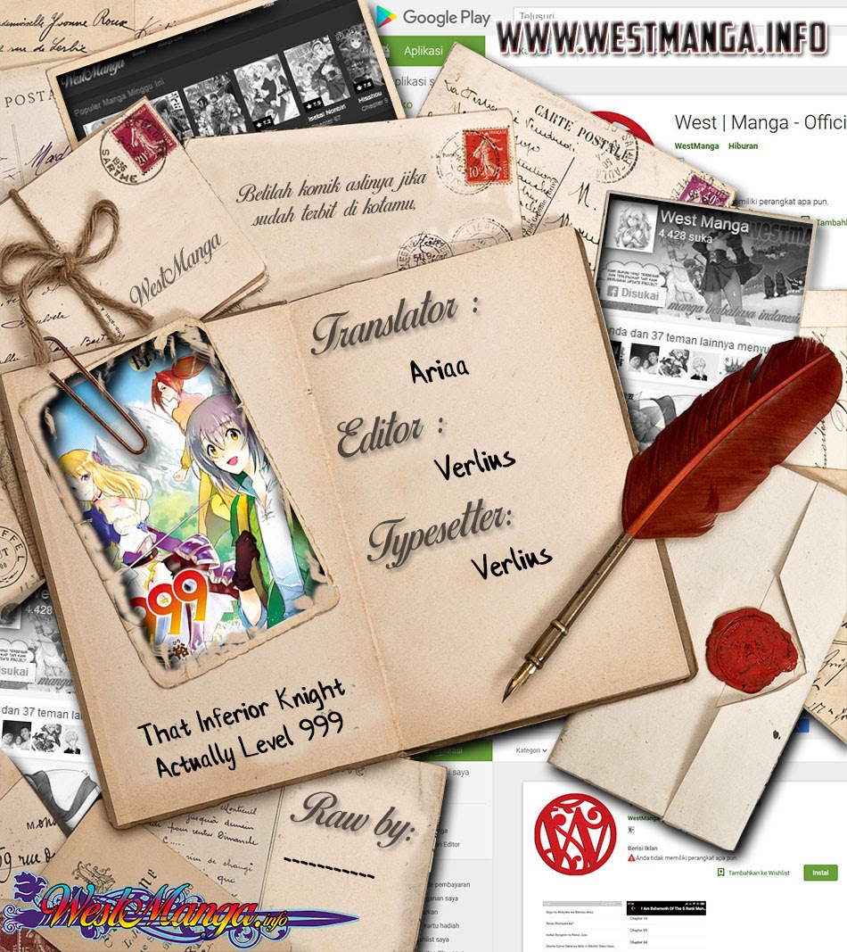 That Inferior Knight Actually Level 999 Chapter 04.5 Bahasa Indonesia