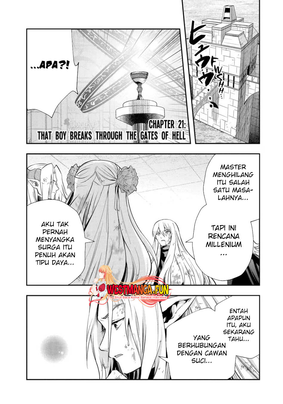 That Inferior Knight Actually Level 999 Chapter 21 Bahasa Indonesia
