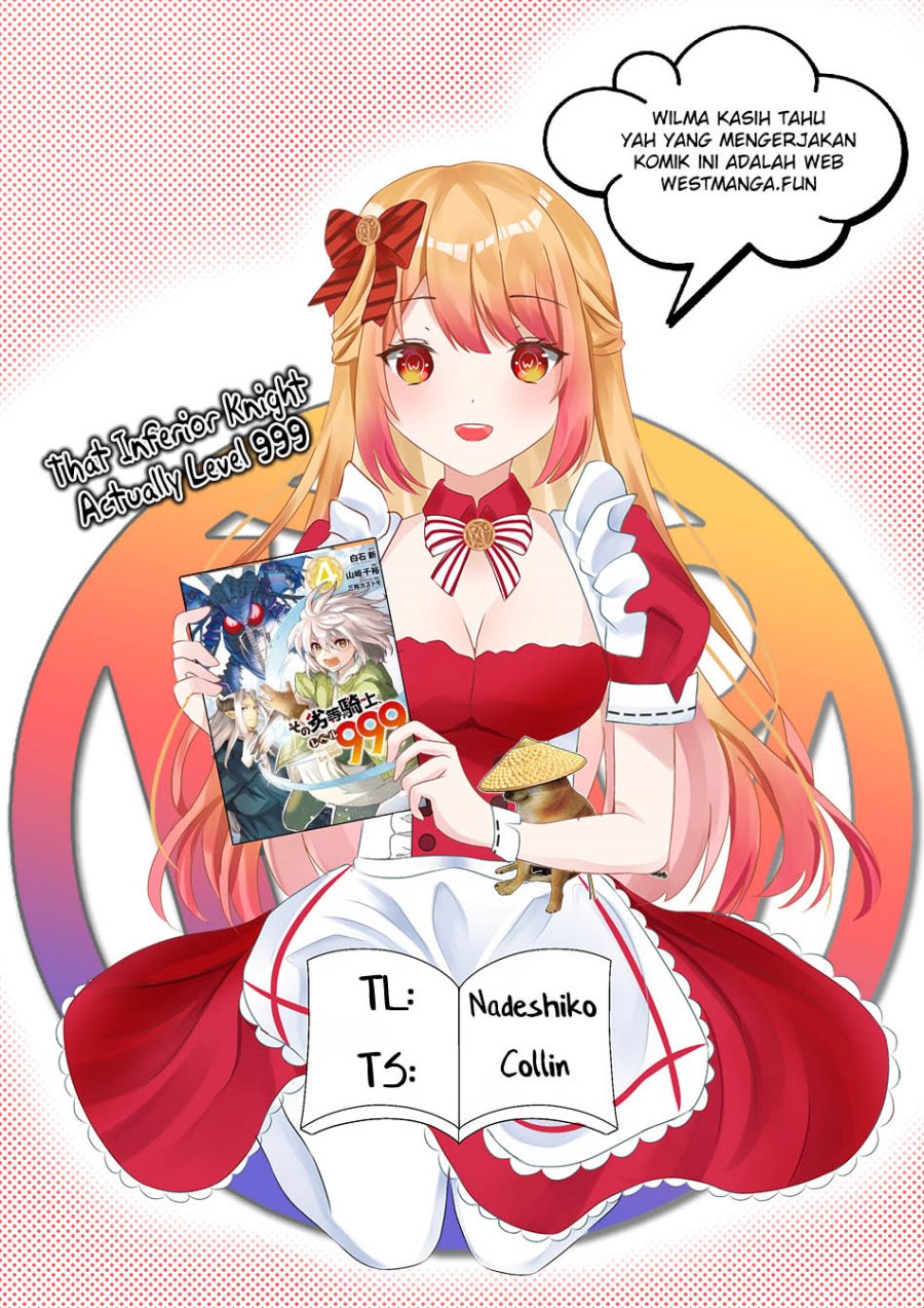 That Inferior Knight Actually Level 999 Chapter 22 Bahasa Indonesia