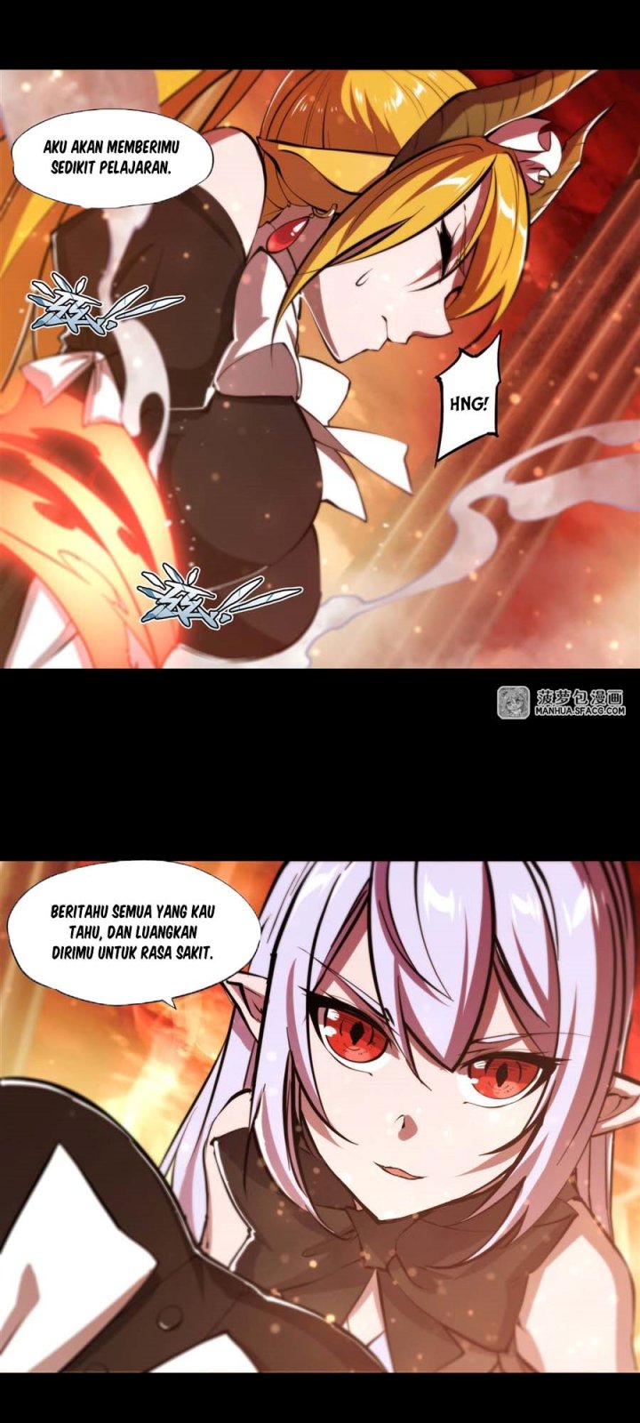 The Blood Princess And The Knight Chapter 215 Bahasa Indonesia