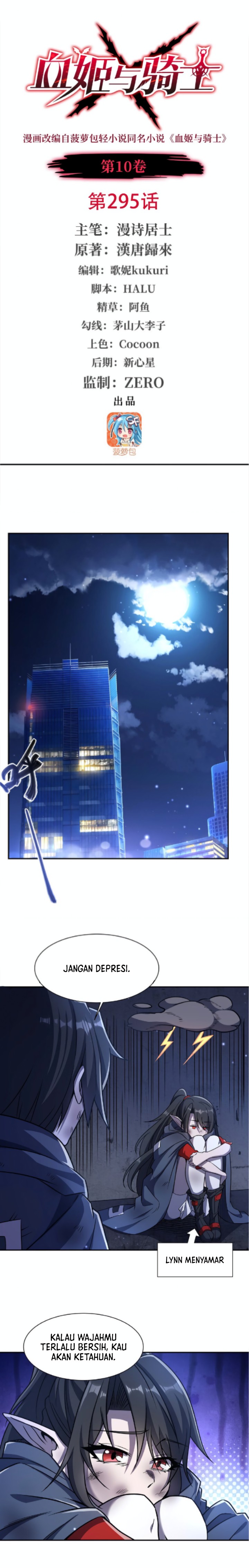 The Blood Princess And The Knight Chapter 295 Bahasa Indonesia