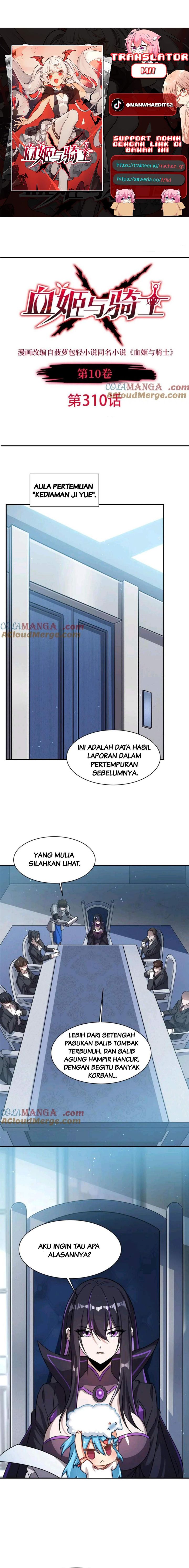 The Blood Princess And The Knight Chapter 310 Bahasa Indonesia