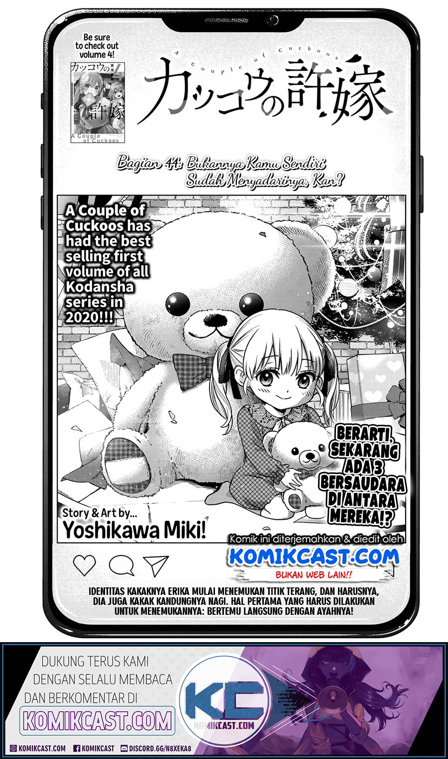 Dilarang COPAS - situs resmi www.mangacanblog.com - Komik the cuckoos fiancee 044 - chapter 44 45 Indonesia the cuckoos fiancee 044 - chapter 44 Terbaru 1|Baca Manga Komik Indonesia|Mangacan