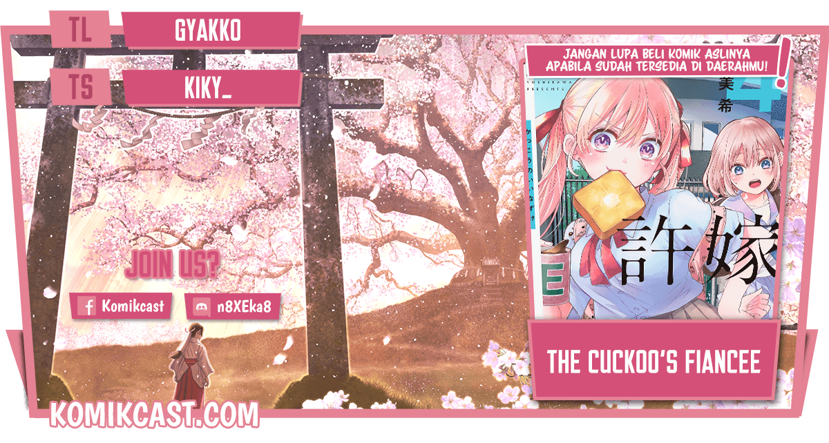 The Cuckoo’s Fiancee (A Couple of Cuckoos) Chapter 89 Bahasa Indonesia