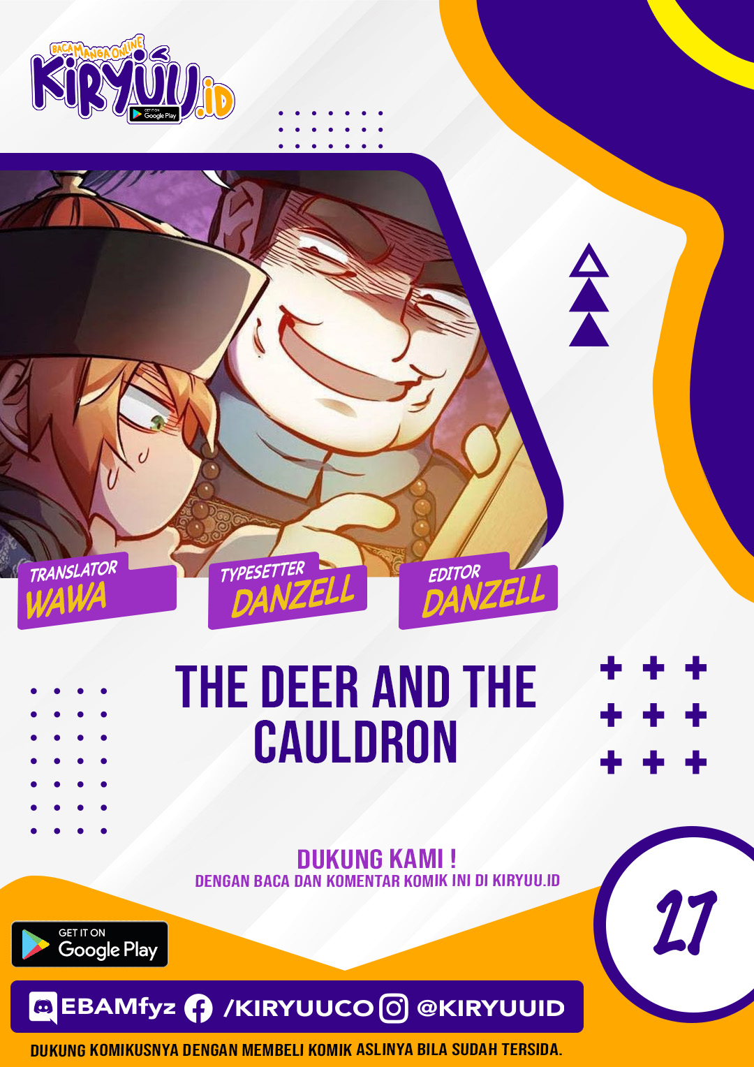 The Deer and the Cauldron Chapter 27 Bahasa Indonesia