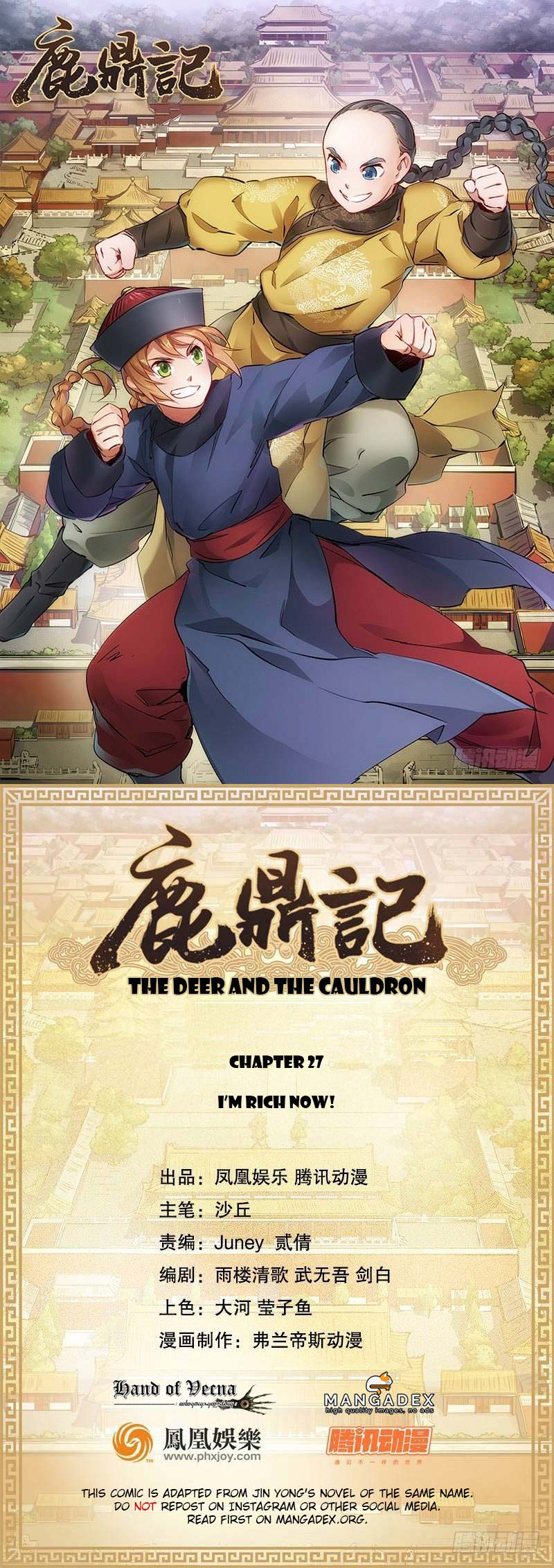 The Deer and the Cauldron Chapter 27 Bahasa Indonesia