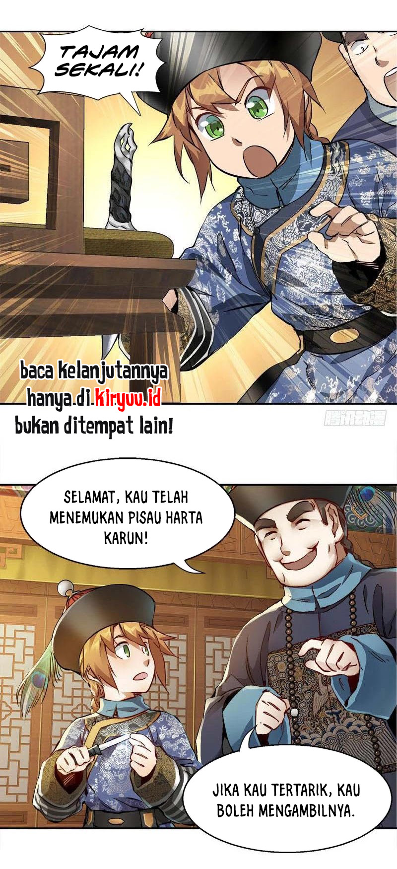 The Deer and the Cauldron Chapter 27 Bahasa Indonesia