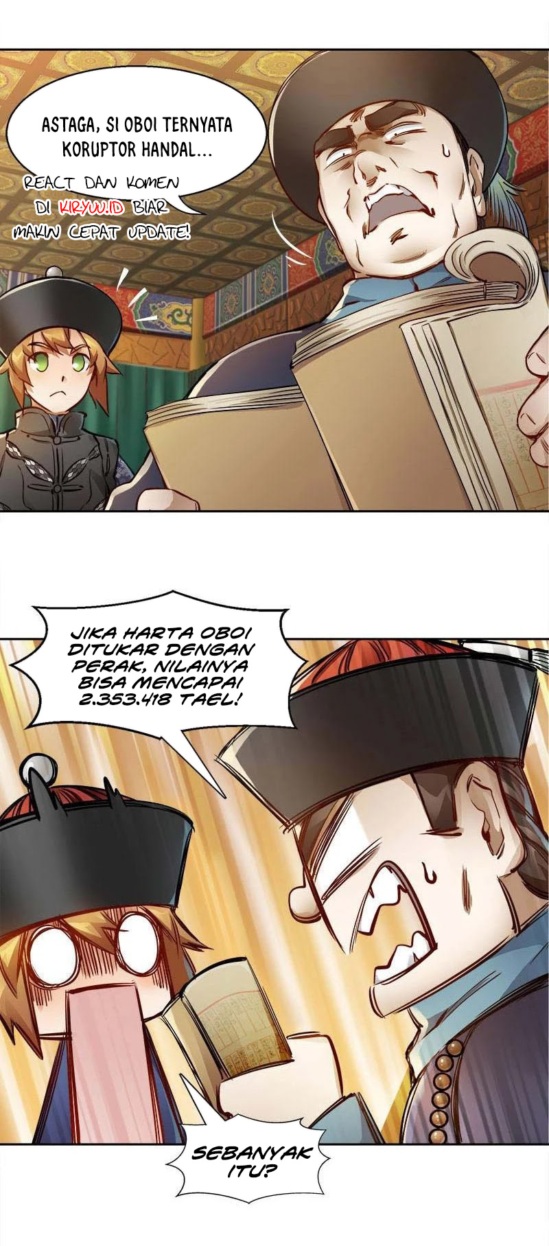 The Deer and the Cauldron Chapter 27 Bahasa Indonesia