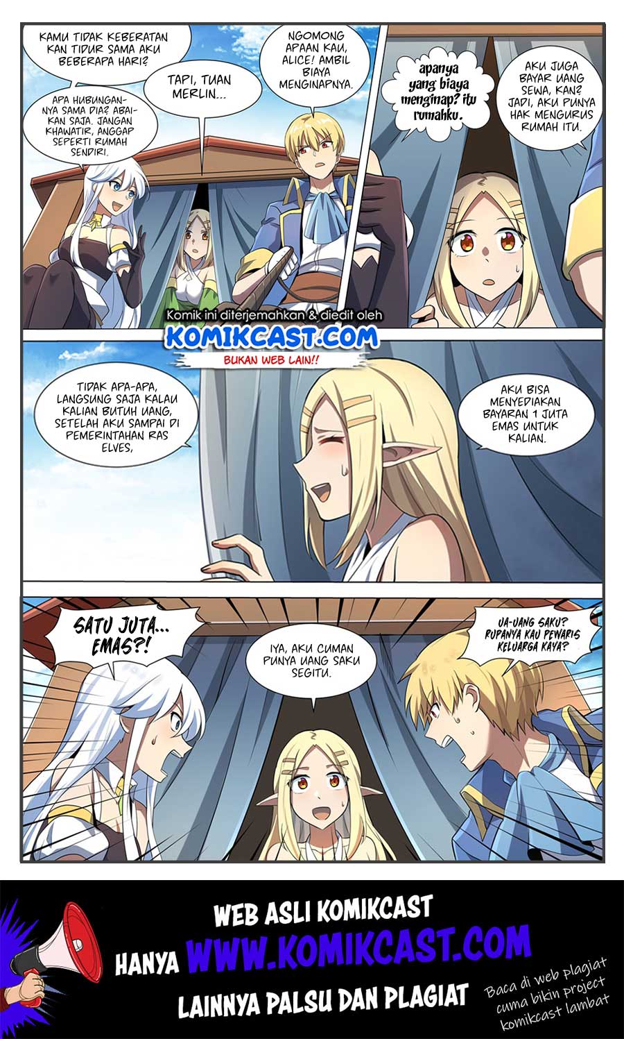 The Demon King Who Lost His Job Chapter 70 Bahasa Indonesia