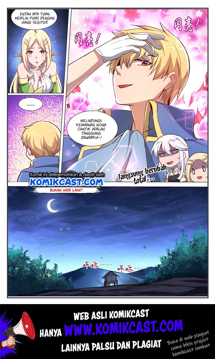 The Demon King Who Lost His Job Chapter 70 Bahasa Indonesia