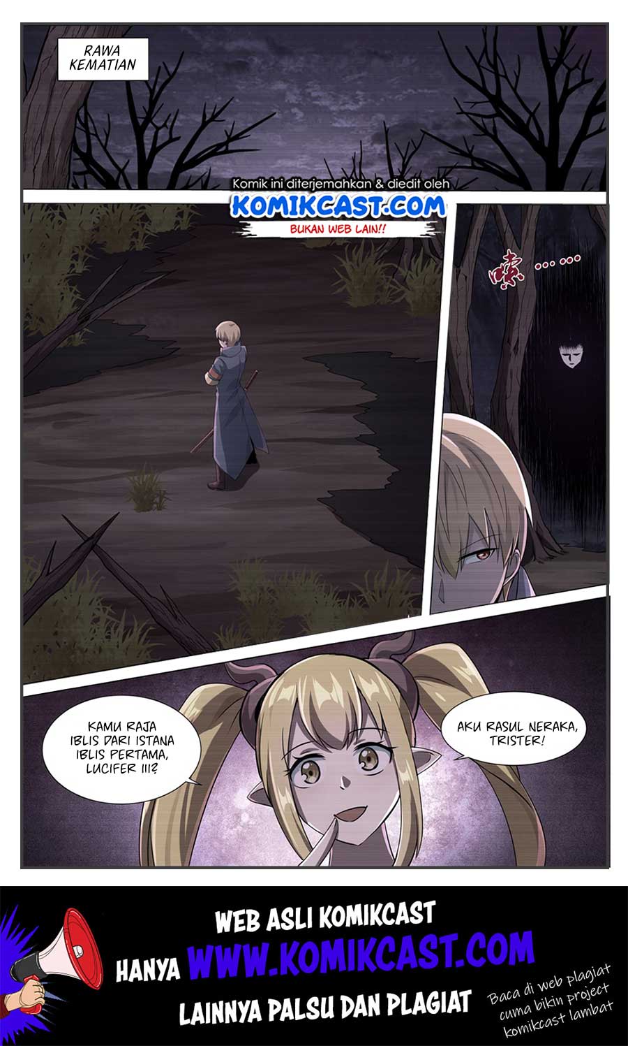 The Demon King Who Lost His Job Chapter 70 Bahasa Indonesia