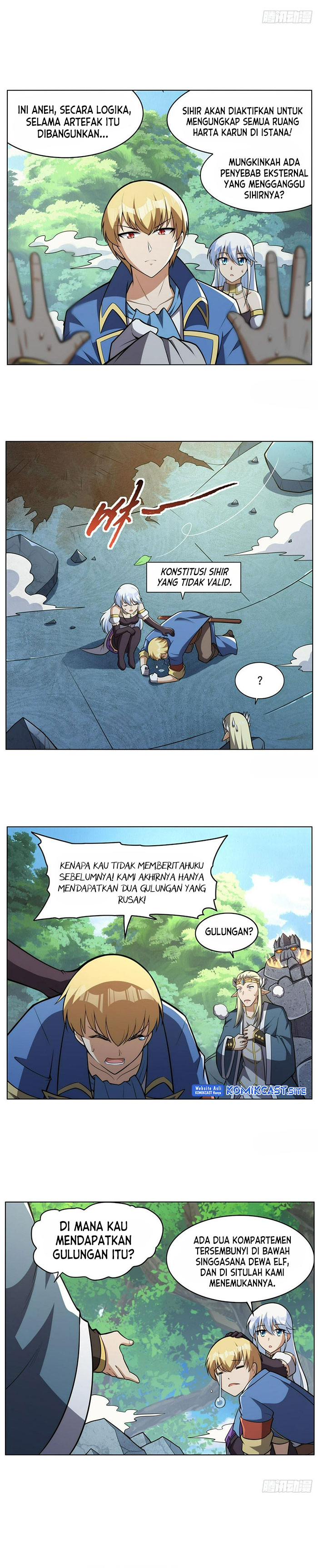 The Demon King Who Lost His Job Chapter 341 Bahasa Indonesia