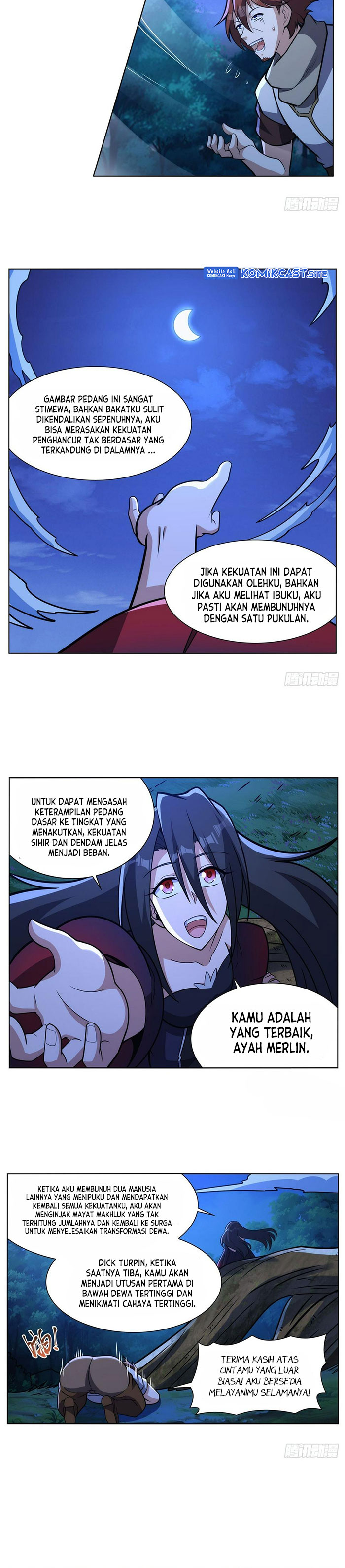 The Demon King Who Lost His Job Chapter 341 Bahasa Indonesia