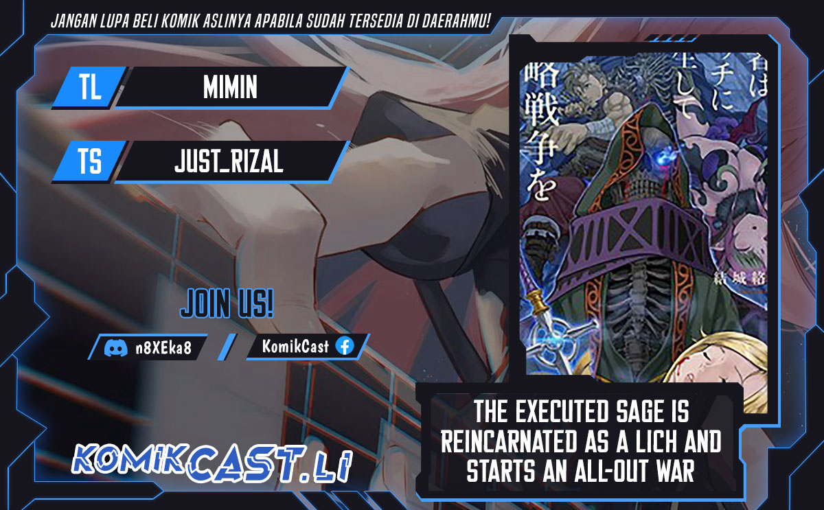 The Executed Sage is Reincarnated as a Lich and Starts an All-Out War Chapter 40 Bahasa Indonesia