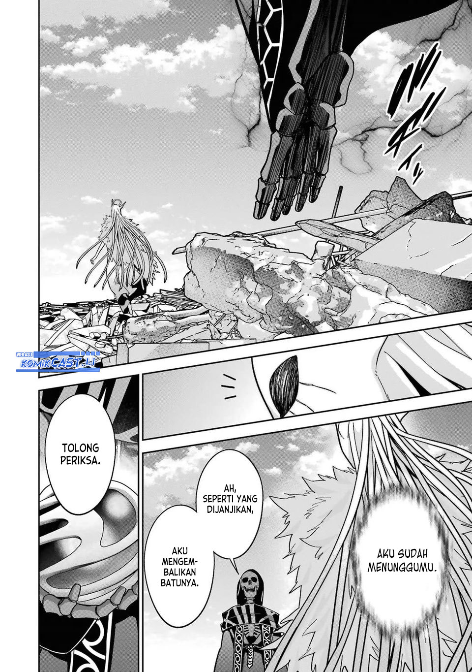 The Executed Sage is Reincarnated as a Lich and Starts an All-Out War Chapter 40 Bahasa Indonesia