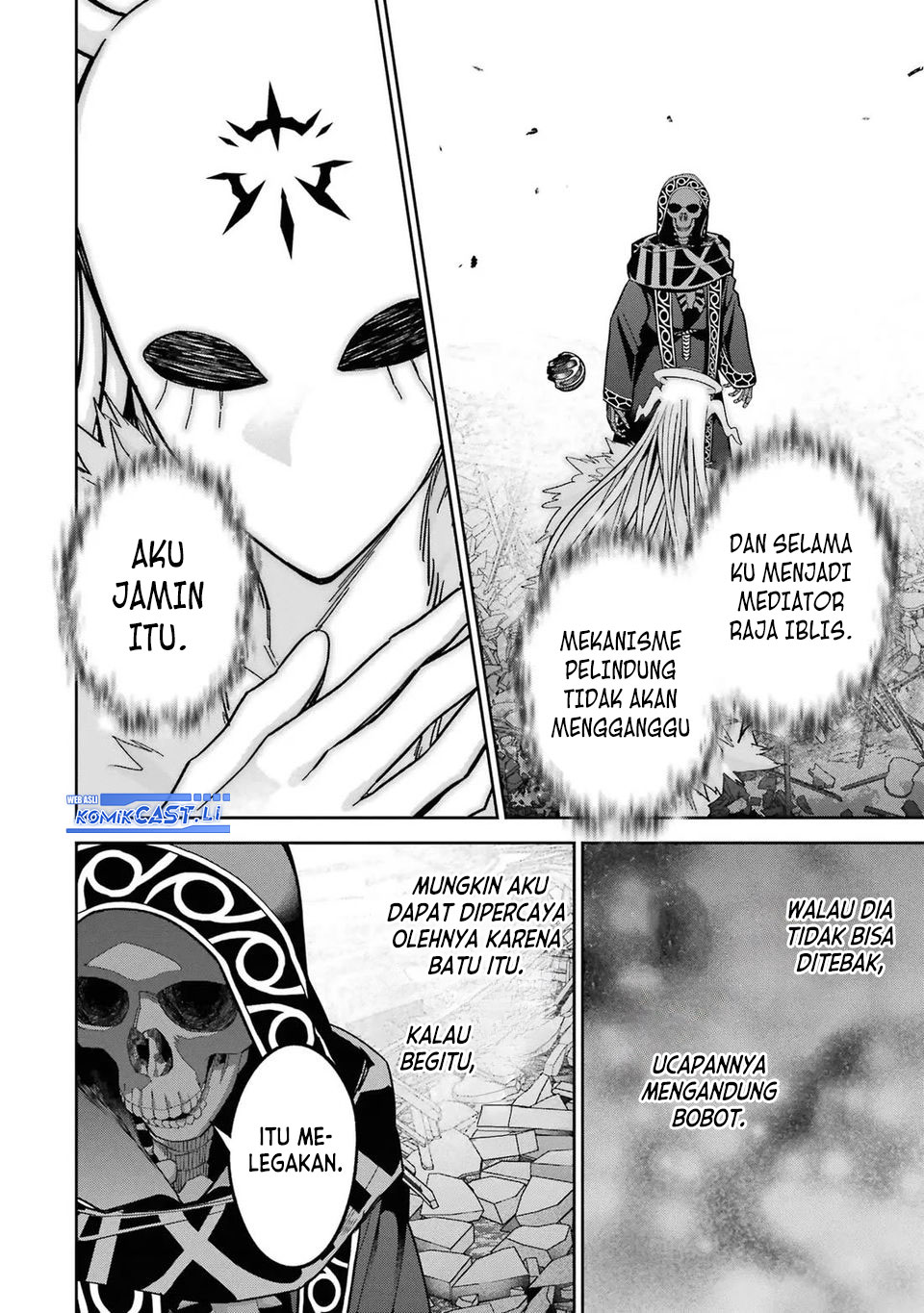 The Executed Sage is Reincarnated as a Lich and Starts an All-Out War Chapter 40 Bahasa Indonesia
