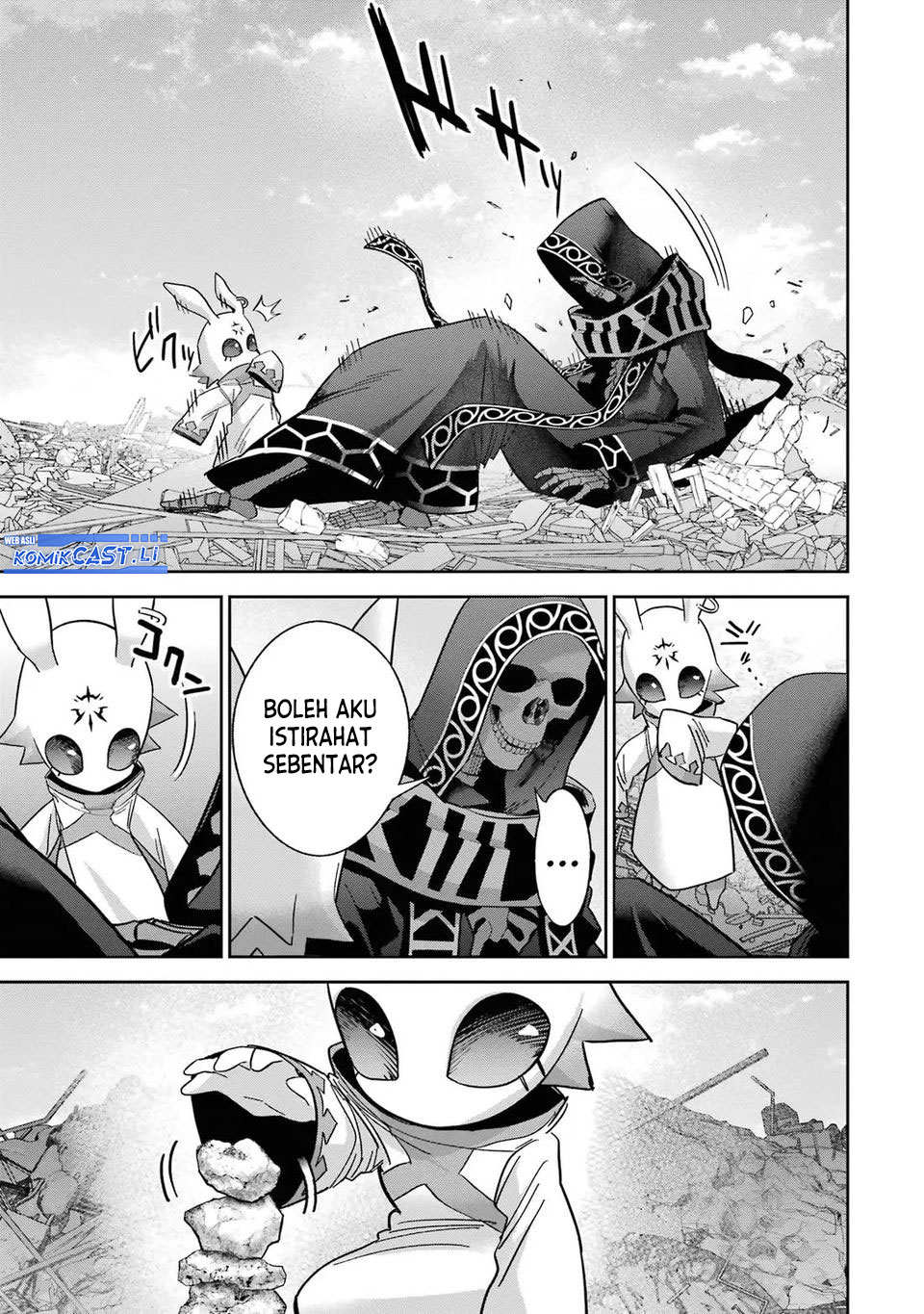 The Executed Sage is Reincarnated as a Lich and Starts an All-Out War Chapter 40 Bahasa Indonesia
