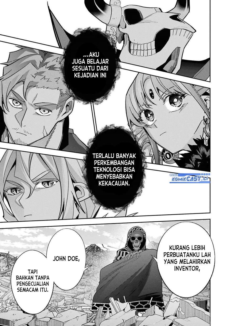 The Executed Sage is Reincarnated as a Lich and Starts an All-Out War Chapter 40 Bahasa Indonesia