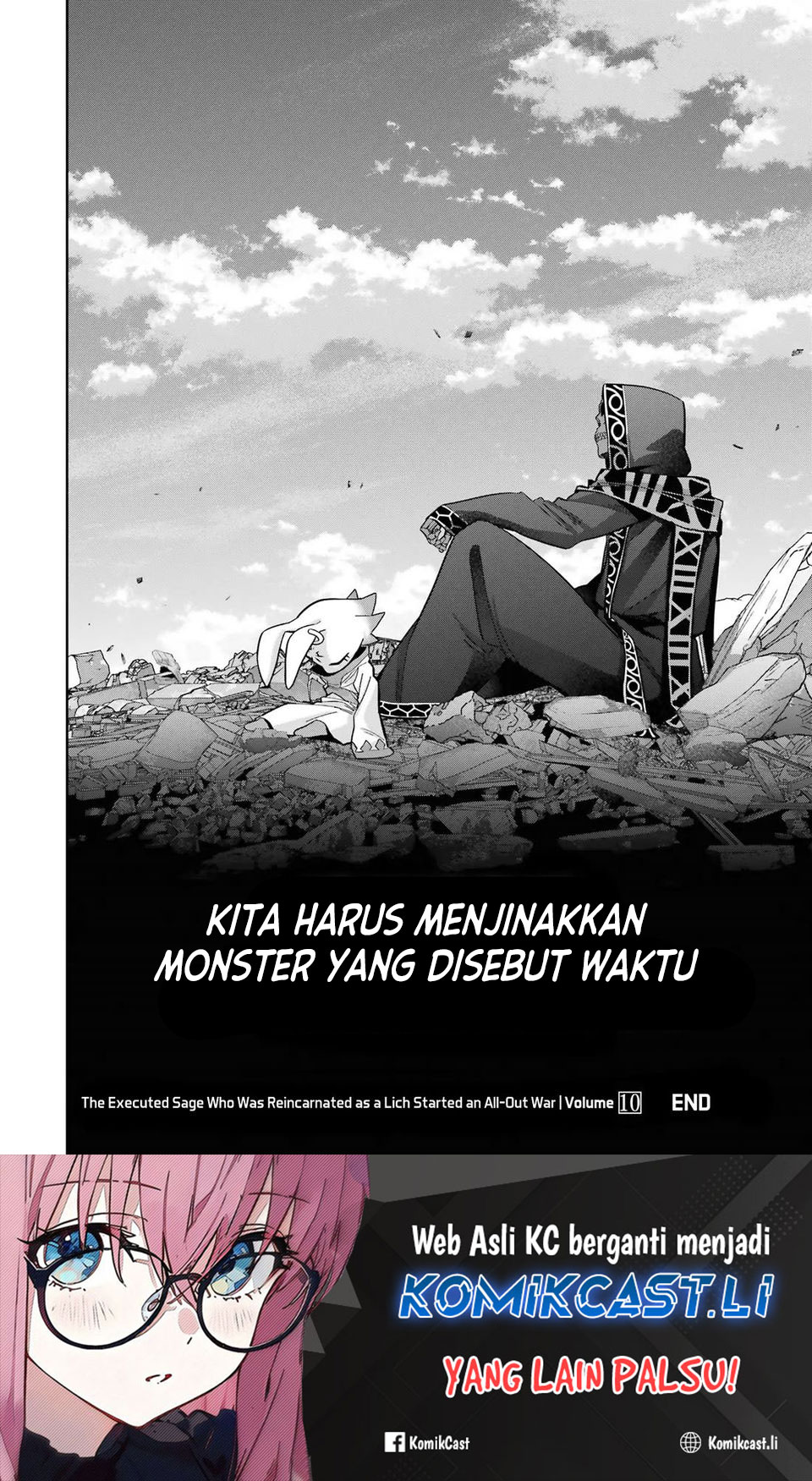 The Executed Sage is Reincarnated as a Lich and Starts an All-Out War Chapter 40 Bahasa Indonesia